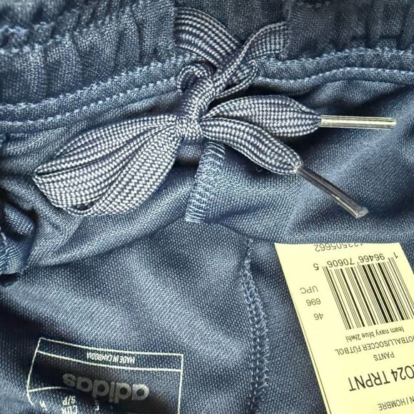 Adidas Tiro 24 Training Pants Navy Blue 2 / White Football Soccer Men Small - Picture 6 of 7